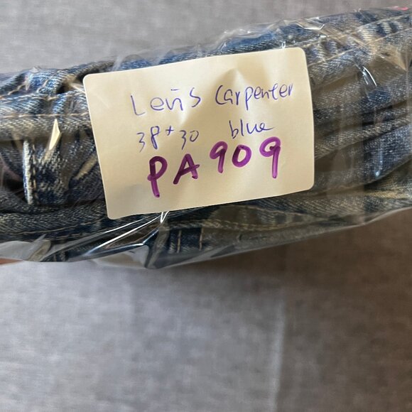 Levi's Loose Fit Baggy Carpenter Jeans - Men's Size 38*30 - Picture 14 of 14